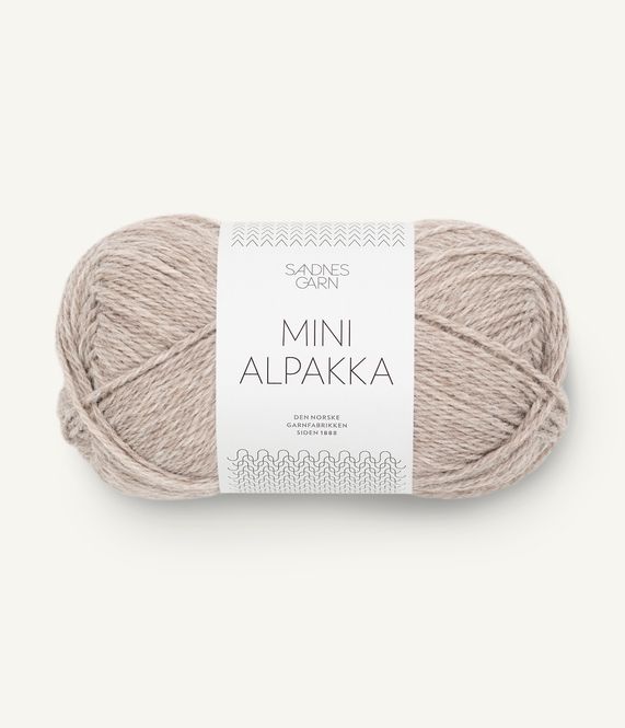 Hovedbilde Mini Alpakka 2650 Beige Melange